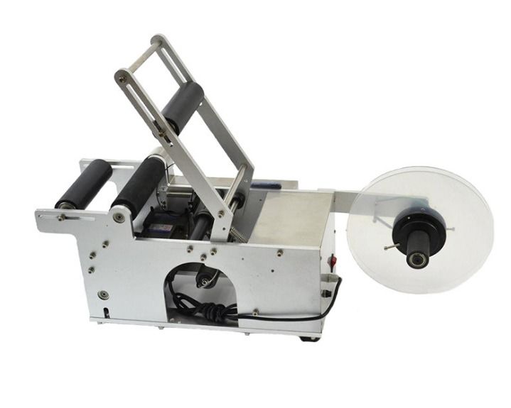 Εργοστάσιο Προμήθειας MT-50 Ημιαυτόματη Μηχανή Ετικετοποίησης Τσαγιού με Αυτοκόλλητα Στρογγυλών Φιαλών