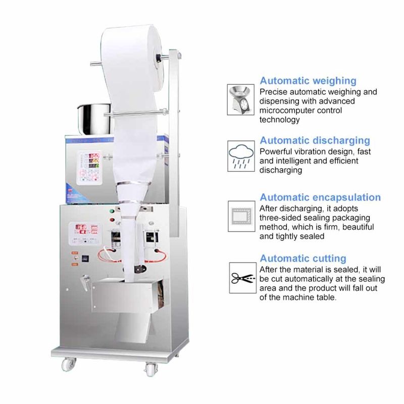 Φθηνή τιμή 1-5g Stick Sugar Coffee Powder Packing Machine Μικρή αυτόματη συσκευασία για κόκκους σκόνης με CE