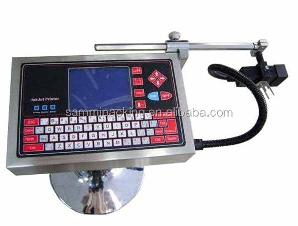 Μηχανή εκτύπωσης μεταβλητών δεδομένων Inkjet με οθόνη αφής / φθηνός εκτυπωτής καρτών PVC / εκτυπωτής Inkjet λογοτύπου