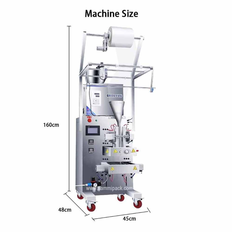 4 Side Seal High Speed Granule Packing Machine Automatic 4 Side Seal Three Side Seal Granule Packaging Machine
