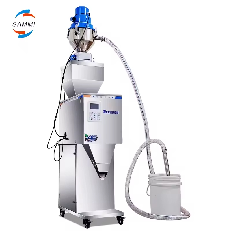 50-3000g Αυτοματοποιημένες ζυγιστικές μηχανές Σκόκοι τσαγιού σκόνες σακούλες ζυγίζει μηχανή πλήρωσης συσκευασία μηχανή συσκευασίας με αυτόματη τροφοδότηση