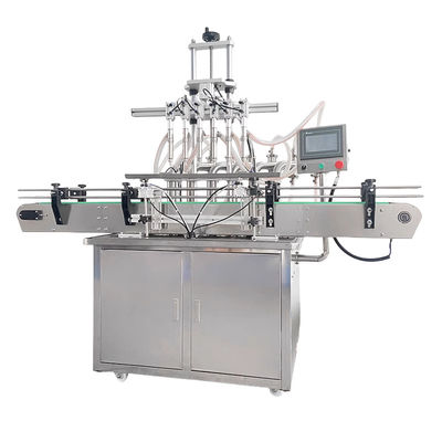 Αυτόματη μηχανή παραγωγής μπουκάλι υγρό γέμιση κάλυψη γραμμής επισήμανσης ανοξείδωτου χάλυβα μηχανή γέμισμα λάδι χείλος λάδι γάλα κουτί