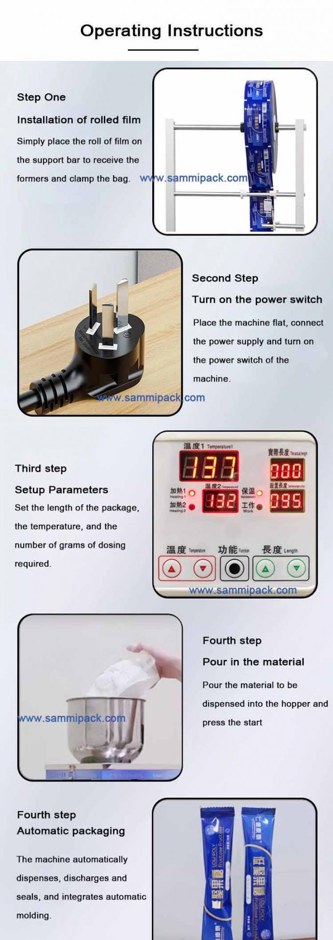 120.000 Kg Μηχάνημα Συσκευασίας Τσαγιού σε Σκόνη με Υλικό Συσκευασίας Χαρτιού Μονικού Μικτού Βάρους και Κωδικοποιητή Θερμής Σφράγισης 6