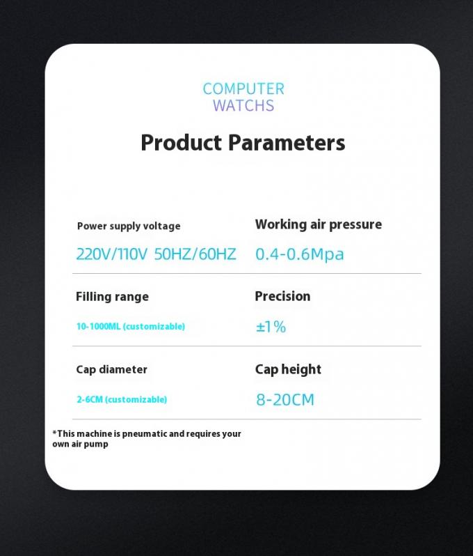 Μηχάνημα αυτόματης πλήρωσης και σφράγισης υγρών με μαγνητική αντλία 4 κεφαλών υψηλής ταχύτητας για επιτραπέζια χρήση, για νερό και ποτά, αυτόματη πλήρωση και σφράγιση 6