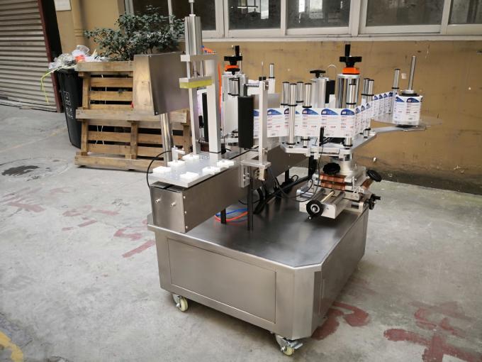 Αυτόματη Μηχανή Ετικετοποίησης Απορρυπαντικού Πλυντηρίου Διπλής Όψης Ημιαυτόματη Μηχανή Ετικετοποίησης Τετράγωνων Μπουκαλιών 1