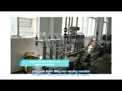 μηχανή παραγωγής αυτοματοποιημένης γραμμής γεμίσματος υγρών