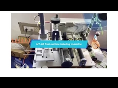 Υψηλής ακρίβειας Top Sale MT-60 Top Flat Surface Labeling Machine για τα καπάκια μπουκαλιών