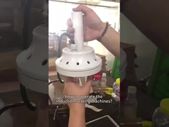 Μηχανή σφραγίσματος με επαγωγή από φύλλο αλουμινίου χειροκίνητη ημιαυτόματη