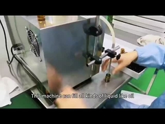 Προσαρμοσμένη μηχανή γεμίσματος σάκων, τύπου τραπεζιού 100ml 8 κεφαλής μηχανή γεμίσματος υγρού