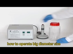 Μηχανή σφράγισης ηλεκτρομαγνητικής επαγωγής 165 mm για μπουκάλια με μέλι