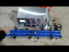 2000 ml Σφουγγαριζόμενη τσάντα Μηχανή συσκευασίας υγρού Τραπέζι τύπου 2 κεφαλές