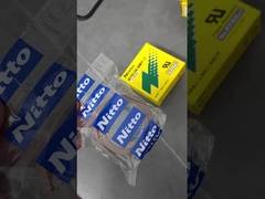 Μαύρη πλαστική ταινία θερμού φύλλου 25mm 30mm 35mm για εκτυπωτή ημερομηνίας λήξης